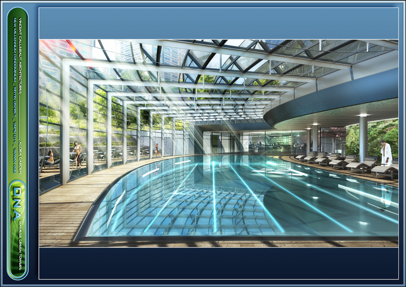 agora garden piscina ubicada en el sótano
