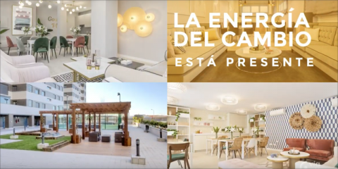 Zonas comunes de los residenciales Vía Célere