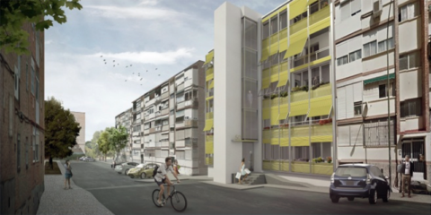 Case study: «Renove Manoteras» San Pedro de Cardeña 50- Rehabilitación energética y eliminación de barreras arquitectónicas