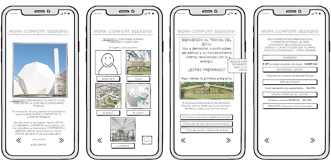 Propuesta de participación activa del usuario a través de las TICs para alcanzar objetivos EECN. Prototipo App móvil en un edificio singular de Madrid