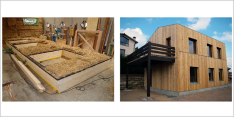 Comportamiento real de una casa pasiva de escasa inercia en una ola de calor mediterránea