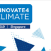 El Congreso Internacional Innovative4Climate tratará en Singapur la financiación en innovación climática