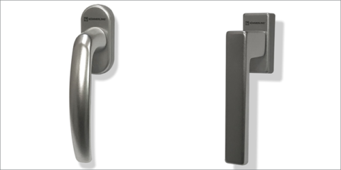 Nueva línea de manillas de diseño ergonómico y con sistema de seguridad de Kömmerling
