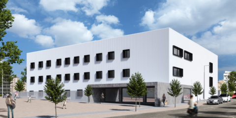 El nuevo centro de salud de Pamplona será un edificio de consumo casi nulo con sistema de envolvente térmica