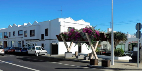 Presentan en Lanzarote una infraestructura arquitectónica urbana convertida en jardín y espacio público sostenible