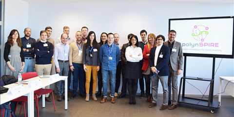 El proyecto PolynSPIRE permitirá el ahorro de energía en los procesos de reciclado de plásticos
