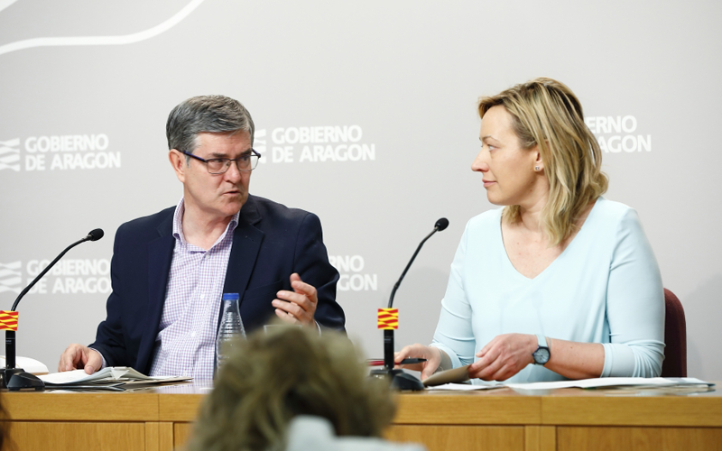 representantes del consejo de gobierno Aragón