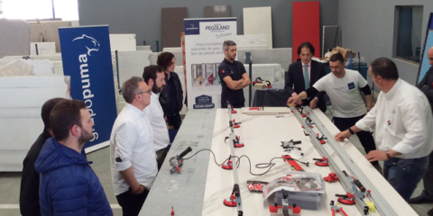 El conocimiento en cerámica del Grupo Puma, presente en el programa Aulas de Cosentino