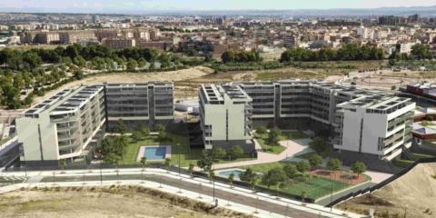 El edificio de consumo energético casi nulo Rosae en Zaragoza tendrá financiación verde