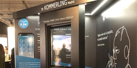 Los nuevos productos de construcción accesible de Kömmerling estarán presentes en Architect@Work en Madrid