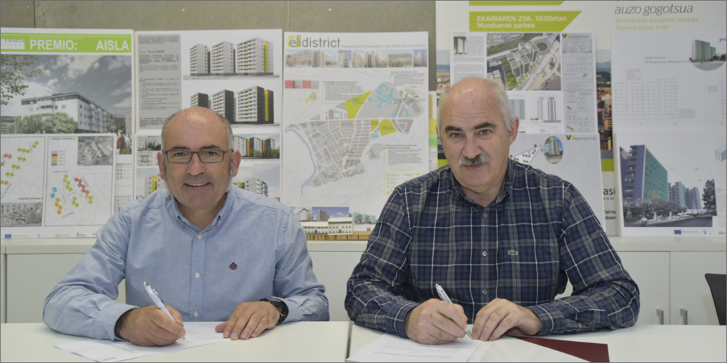 firma entre Ayto Pamplona y Nasuvinsa para proyecto regeneración urbana