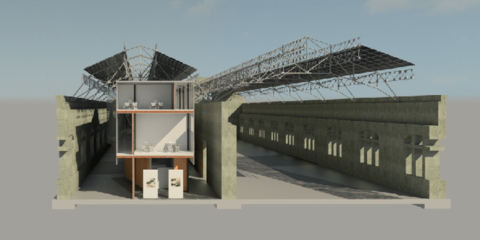 Avanza el proyecto de rehabilitación de las Naves de Renfe de Sevilla para la colocación de placas solares