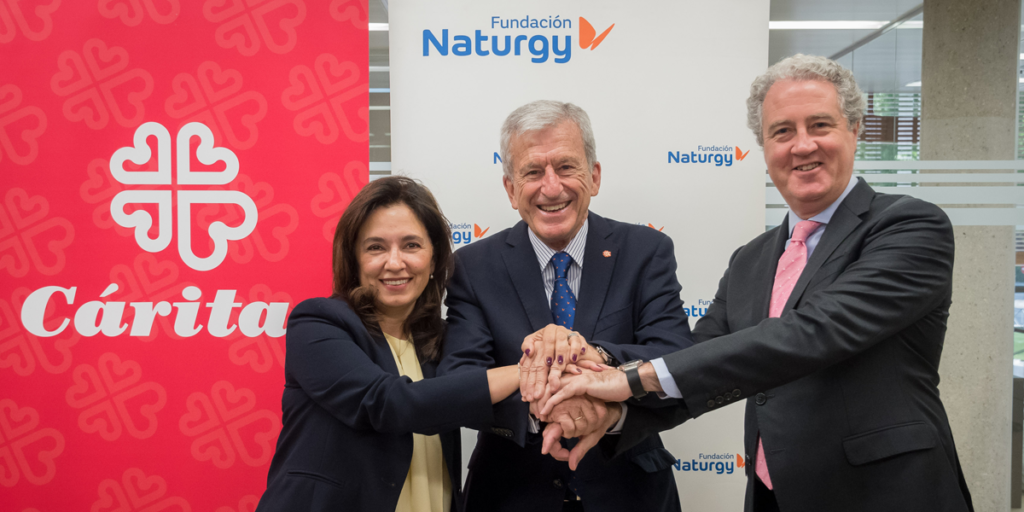 acuerdo entre Fundación Naturgy y Cáritas