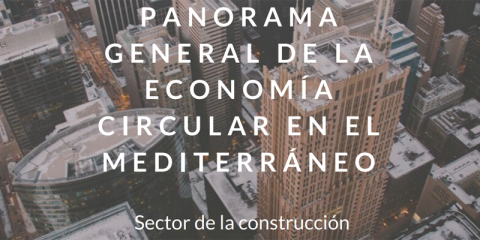 Alicante acogerá el ‘Seminario de economía circular en el Mediterráneo’ enfocado en la construcción el día 26