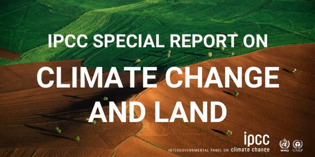 informe 'El cambio climático y la tierra' del IPCC