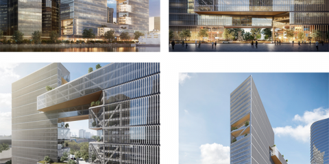 La iluminación natural primará en el complejo de edificios de oficinas más grande que se construirá en Buenos Aires