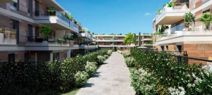 pasillo interior de aedas homes escalonia iii