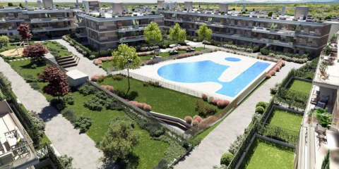 La urbanización residencial Escalonia III de consumo casi nulo entra en fase de venta en Las Rozas, Madrid