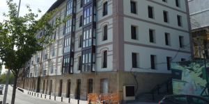 Fachada del edificio.