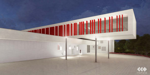 Comienza la construcción del edificio de consumo de energía casi nulo IES La Florida en Oviedo