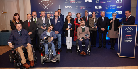 Otorgados los premios ‘Zardoya Otis por un mundo sin barreras’ que reconocen la contribución a la accesibilidad universal