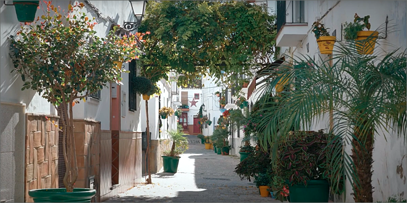 calles de estepona tras la regeneración urbana Estepona, Jardín de la Costa del Sol’