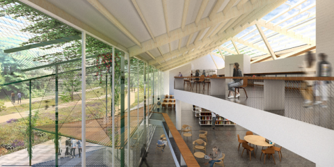 La futura biblioteca de Arenys de Mar tendrá fachada vegetal, materiales naturales y alta eficiencia energética