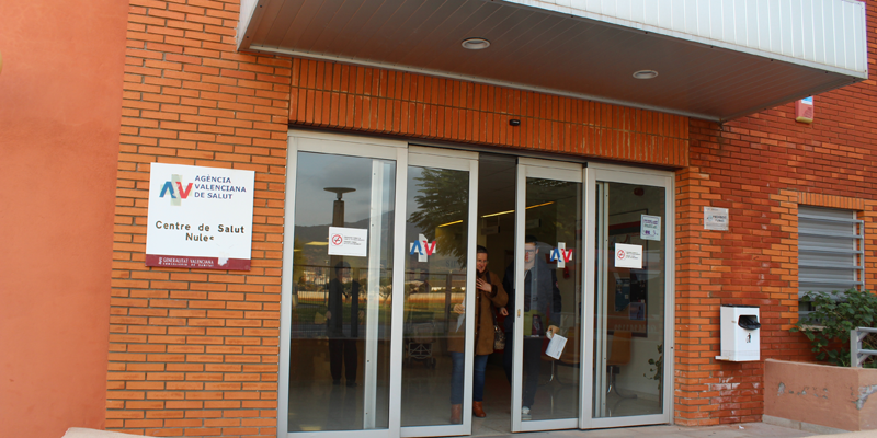 Centro de salud de Nules del departamento de salud de la Plana en Castellón.