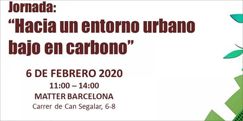 Barcelona acogerá la Jornada ‘Hacia un entorno urbano bajo en carbono’ sobre el reto de descarbonización
