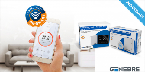 Control del consumo energético con la nueva línea de climatización Ge-Smart de Genebre