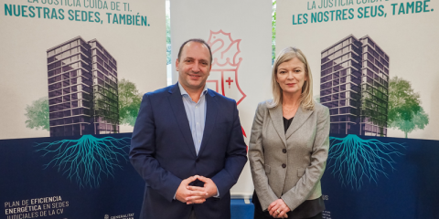 Los edificios judiciales de la Comunidad Valenciana mejorarán su consumo energético y su sostenibilidad