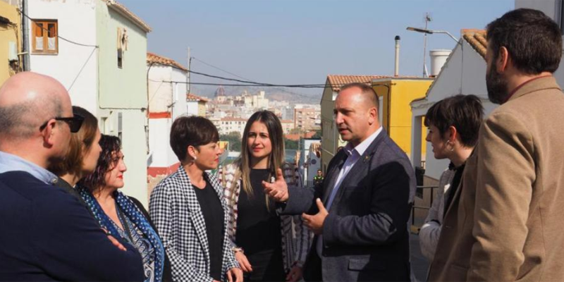 Rubén Martínez Dalmau, se ha reunido con la alcaldesa del municipio, Tania Baños