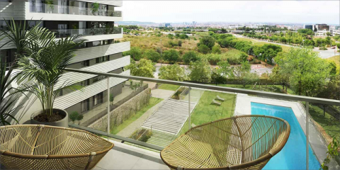 La primera fase de la promoción residencial Célere Finestrelles II tendrá 62 viviendas con calificación energética A