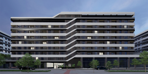 La promoción Valdebebas 125 albergará 395 viviendas de alquiler con altas certificaciones ambientales