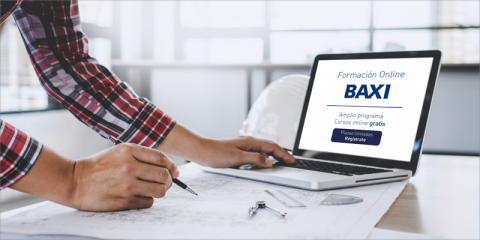 Nuevos cursos de formación online gratuita de BAXI enfocados en el CTE e instalaciones energéticas