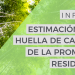 El estudio ‘Estimación de la huella de carbono de la promoción residencial’ analiza las emisiones de la construcción
