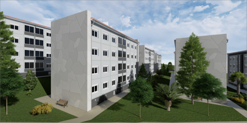 El Ayuntamiento de Avilés trabaja en la rehabilitación de varios edificios de viviendas en dos barrios