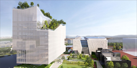 El campus de Human Technopole en Italia albergará un nuevo edificio con cubiertas verdes y energía fotovoltaica