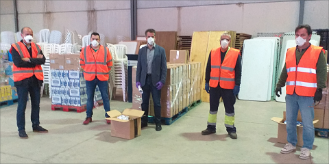 HeidelbergCement colabora en el abastecimiento de alimentos a 50 familias malagueñas durante la crisis sanitaria