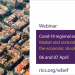 RICS organiza el webinar gratuito ‘El impacto del brote del COVID-19 en el sector inmobiliario en Europa’