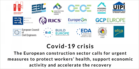El sector de la construcción pide a las autoridades públicas medidas urgentes para acelerar la recuperación