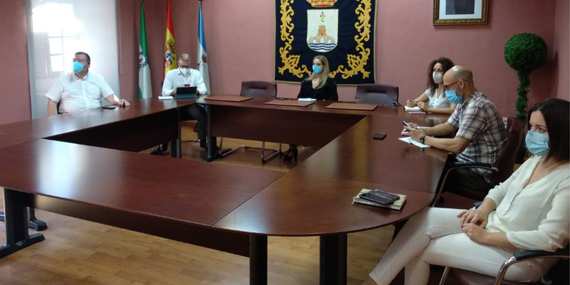Reunión de la alcaldía con las delegaciones municipales involucradas para sentar las bases del Plan Edusi de Alcalá de Guadaíra