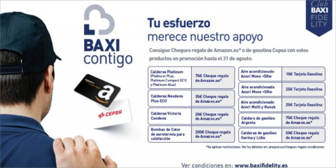 Baxi pone en marcha dos iniciativas de ayudas para instalaciones de climatización