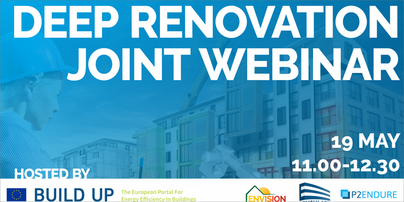seminario 'Deep renovation Joint Webinar