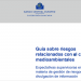 Consulta pública sobre la Guía de riesgos climáticos y medioambientales del BCE
