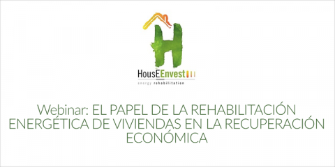 Extremadura analizará en un webinar el papel de la rehabilitación energética en la recuperación económica