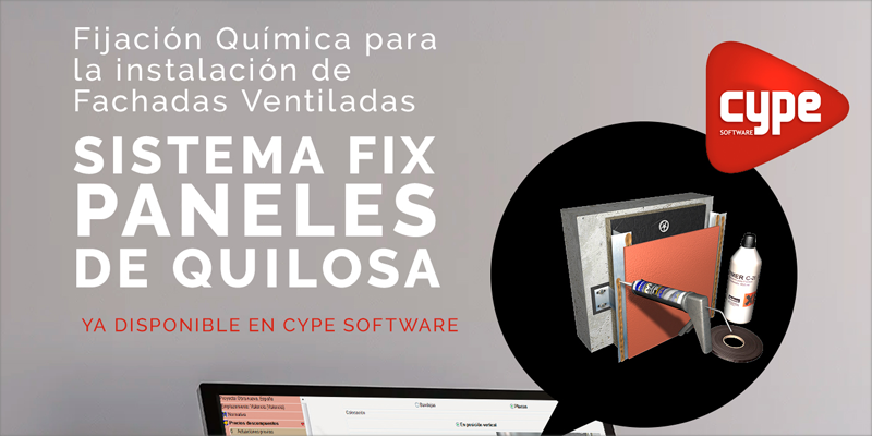 La fachada ventilada de Quilosa ya está disponible en el generador de precios CYPE