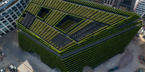 Finaliza la construcción de Kö-Bogen II, el edificio verde más grande de Europa