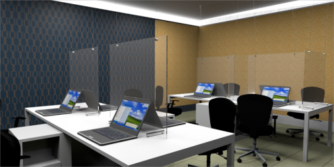 Llegan al mercado nuevas mamparas de protección de vidrio seguras y sostenibles