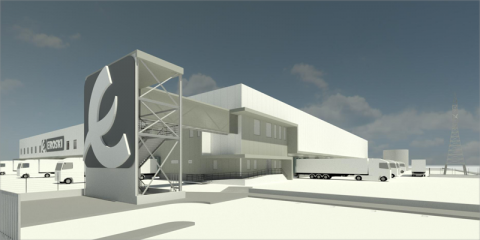 La nueva plataforma logística de Eroski en Álava será ecoeficiente y sostenible
